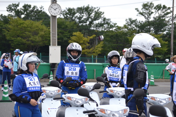 第50回二輪安全運転全国大会で第10位