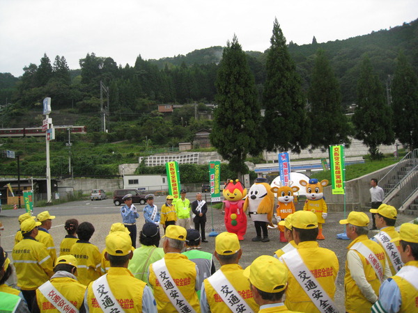 秋の交通安全県民運動で様々な活動を実施しました