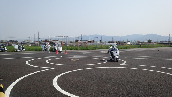法人会員(大和ガス株式会社)ミニバイク講習会開催