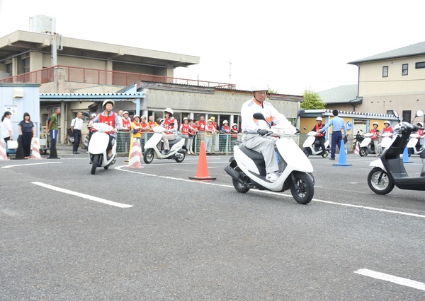 高齢者ミニバイク講習会の開催