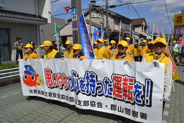 春の交通安全県民運動で様々な活動を実施しました