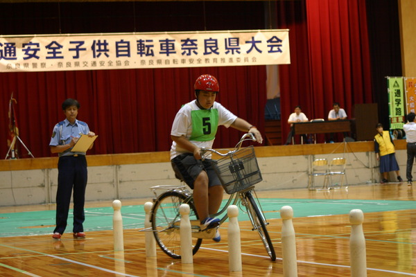 交通安全子供自転車奈良県大会開催